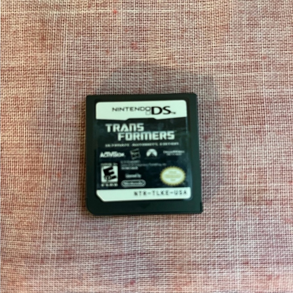 Nintendo DS Transformers Ultimate Autobots Edition Video Game Cartridge